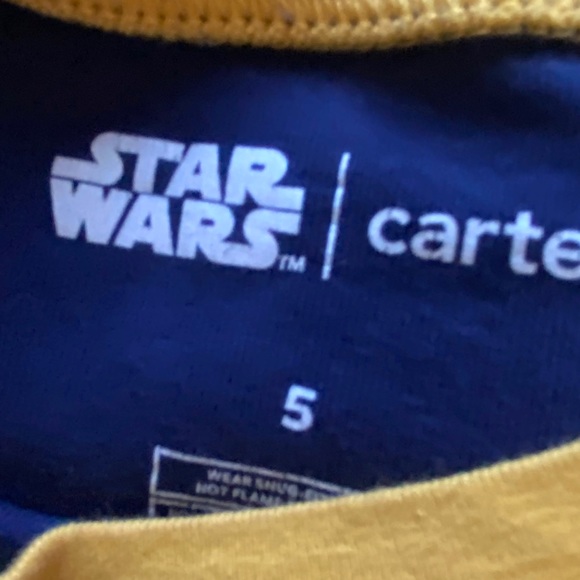 CARTERS x STAR WARS Storm Trooper Pajama Set - Picture 4 of 5